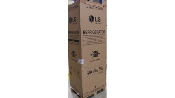 SALE OUT. LG GBV3200DPY Refrigerator, Free-standing, Bottom freezer, D, Height 2.03 m, Net fridge 277 L, Net freezer 110 L, Silver | LG Refrigerator | GBV3200DPY | Energy efficiency class D | Free standing | Combi | Height 203 cm | No Frost system | Frid