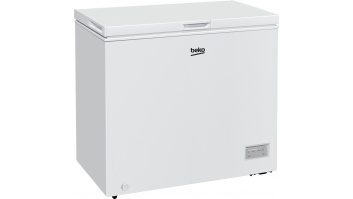 Beko CF200EWN Freezer, E, Larder, Height 84.5cm, Capacity 198L, White