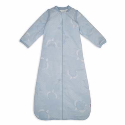 Lodger Hopper Matcha Turtle guļammaiss ar noņemamām piedurknēm, Blue Fogg, 68/80