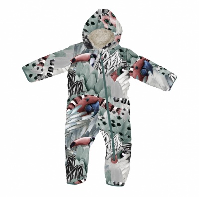 Lodger Skier BotAnimal kombinezons, 18-24 mēn., 86. izm., Parrot