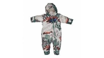 Lodger Skier BotAnimal kombinezons, 3-6 mēn.68 izm, Parrot