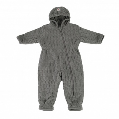 Lodger Skier Empire Fleece  kombinezons, 6-12 mēn.,74 izm, Sharkskin