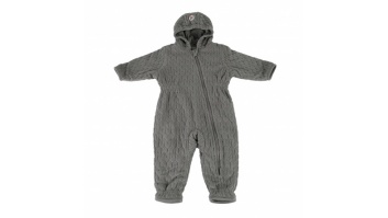 Lodger Skier Empire Fleece  kombinezons, 6-12 mēn.,74 izm, Sharkskin