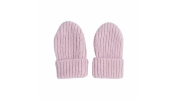 Lodger Mittens Folklore Merino vilnas bērnu cimdiņi, Tan,12-24m