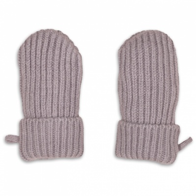Lodger Mittens Merino vilnas bērnu cimdiņi, Rose, 0-12m