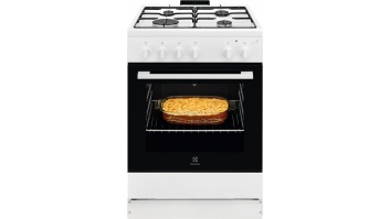 Electrolux gāzes plīts ar gāzes cepeškrāsni, 60cm
