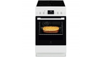 Electrolux 500 SurroundCook elektriskā plīts ar elektrisko cepeškrāsni, balta, 50cm