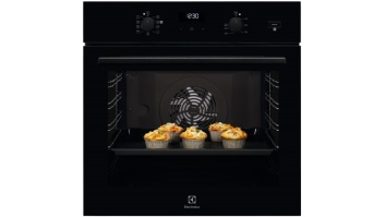 Electrolux cepeškrāsns, iebūv., melna