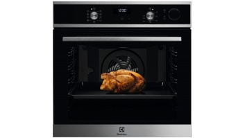 Electrolux tvaika cepeškrāsns, nerūsējoša tērauda (iebūvējama)