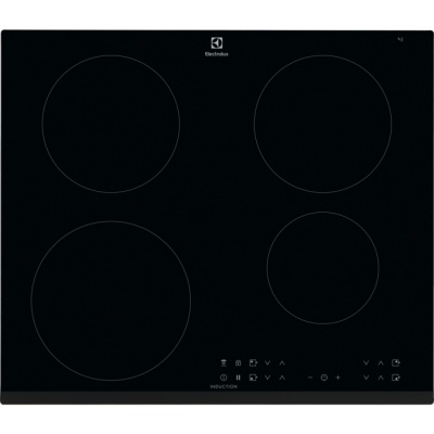 Electrolux indukcijas plīts virsma, melna