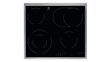Electrolux keramiskā  plīts  virsma