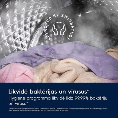 Electrolux veļas mazg.mašīna(front.ielāde), 9 kg