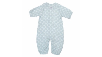 Lodger Jumper Tribe Muslin mazuļu rāpulis bez pēdiņām, Ice Flow, 74 cm