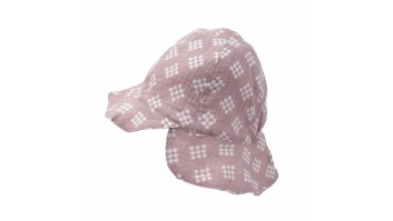 Lodger Hatter Tribe Muslin kokvilnas bērnu cepurīte, Rose, 3 - 6 mēn.