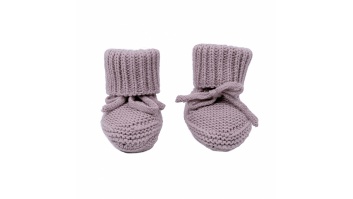 Lodger Slipper Knit čībiņas, Rose, 0-6m
