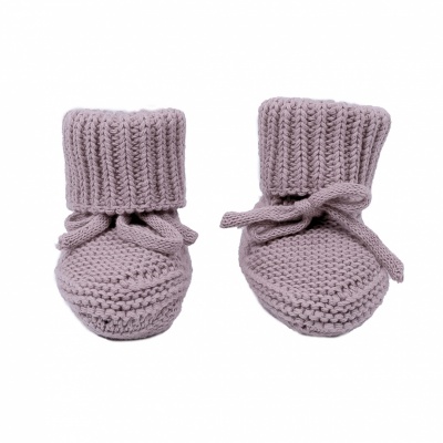 Lodger Slipper Knit čībiņas, Rose, 0-6m