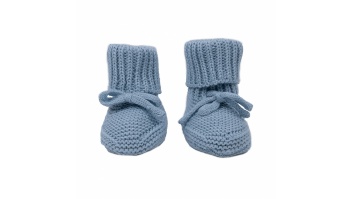 Lodger Slipper Knit čībiņas, Blue Fogg, 0-6m