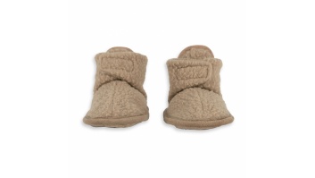 Lodger Slipper Teddy čībiņas, Beige, 6-12m