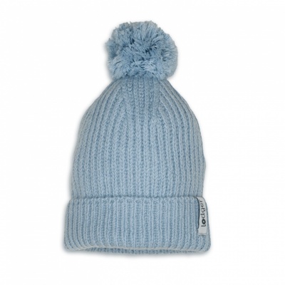 Lodger Hatter Folklore merino vilnas cepure, Blue Fogg, 6-12m