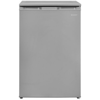 SHARP ledusskapis, 84 cm, sudraba