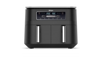 Ninja AF400EU Air fryer, Double, Black | NINJA