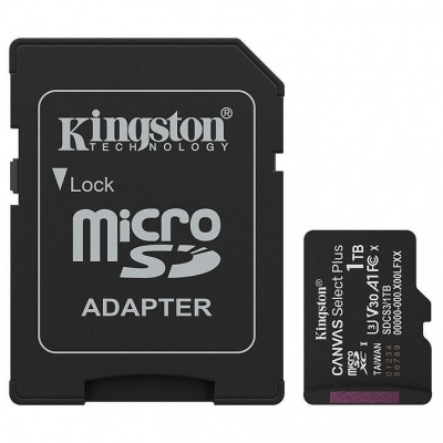 MEMORY MICRO SDXC 1TB UHS-I/W/ADAPTER SDCS3/1TB KINGSTON