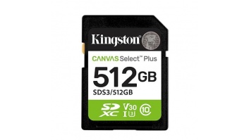 MEMORY SDXC 512GB UHS-I/SDS3/512GB KINGSTON