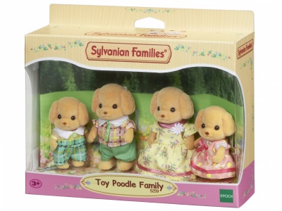 Sylvanian Families | Poodle Family Toy Set