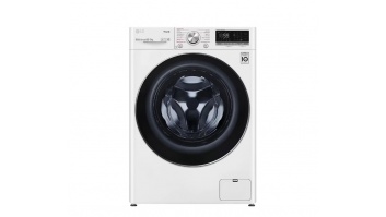 LG Washing machine with dryer | F2DV5S8S2E | Energy efficiency class C/E | Front loading | Washing capacity 8.5 kg | 1200 RPM | Depth 48 cm | Width 60 cm | Display | LED | Drying system | Drying capacity 5 kg | Steam function | Direct drive | Wi-Fi | Whit