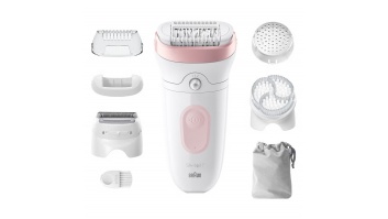 Braun | Epilator | Silk-épil Series 7 7-060 | Operating time (max) 40 min | Number of power levels 1 | Wet & Dry | White/Pink