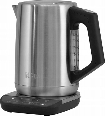 NINJA Kettle | KT201EU | Electric | 3000 W | 1.7 L | Stainless steel/Plastic | 360° rotational base | Black/Stainless Steel