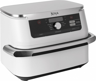 Ninja AF500EUWH Double Hot Air Fryer White | NINJA