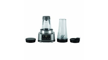 NINJA | Blender 2-in-1 with Smart Torque and Auto-iQ | CB100EU | Tabletop | 1100 W | Jar material Plastic | Jar capacity 0.7 L | Ice crushing | Silver