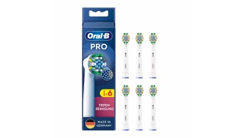 Oral-B Refill Pro Intensive Cleaning Replaceable toothbrush heads, 6 pcs, White