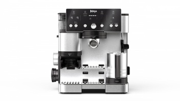 NINJA | Luxe Cafe Essential Espresso Machine | ES501EU | Pump pressure 9 bar | Built-in milk frother | Semi-automatic | Black