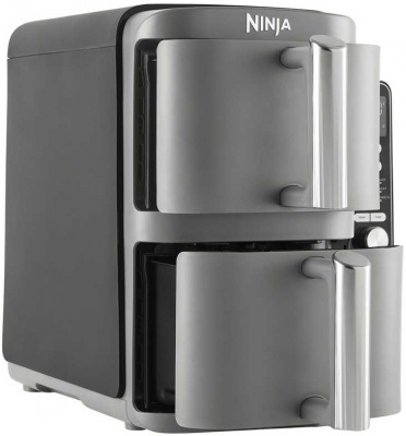 NINJA Double Stack XL Air Fryer | SL400EU | Power 2470 W | Capacity 9.5 L | Black/Grey