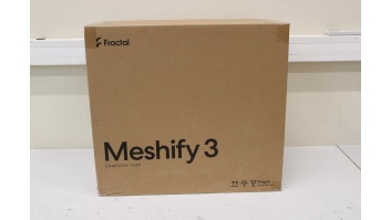 SALE OUT. Fractal Design Meshify 3 Ambience Pro RGB White TG | Fractal Design Meshify 3 | Ambience Pro RGB White TG Clear Tint | ATX | DAMAGED PACKAGING | Power supply included No