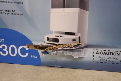 SALE OUT. Ecovacs DEEBOT T30C PRO Vacuum cleaner, Robot, Wet&Dry, 15000Pa, TruEdge, YIKO 2.0, 5200 mAh, White + Auto-empty station | Ecovacs Robotic Vacuum Cleaner | DEEBOT T30C PRO | Wet&Dry | Operating time (max) 200 min | Li-ion | 5200 mAh | Dust capac