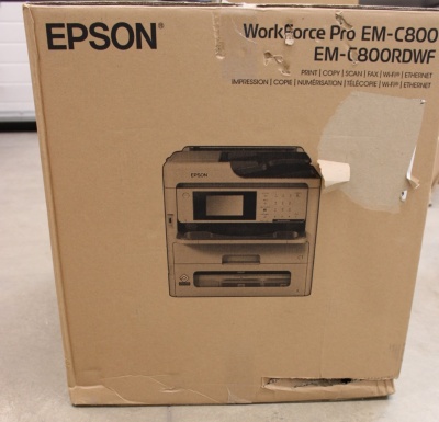 SALE OUT. Epson WorkForce Pro EM-C800RDWF | Epson WorkForce Pro EM-C800RDWF | Inkjet | Colour | 4-in-1 | A4 | Wi-Fi | DAMAGED PACKAGING