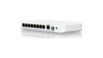 Ubiquiti Flexible, 8-port 2.5 GbE PoE++ switch with a 10 GbE RJ45/SFP+ combination uplink port