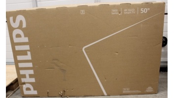 SALE OUT. Philips 50PUS7810/12 50" (126cm) QLED 4K TV | Philips 50PUS7810/12 | 50 | Smart TV | TITAN OS | UHD | Black | DAMAGED PACKAGING