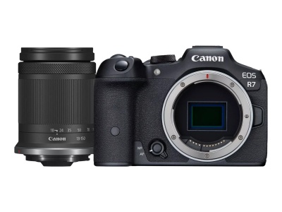 Canon | D.CAM EOS R7 RF-S 18-150 IS STM EU26 (AIP2) | Megapixel 32.5 MP | Image stabilizer | ISO sensitivity (max) 32000 | Wi-Fi | Video recording | Manual | CMOS | Black