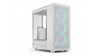 Fractal Design Case | Epoch | White TG RGB Clear Tint | ATX | Power supply included No
