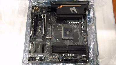 SALE OUT. GIGABYTE B550M AORUS ELITE 1.0 M/B | Gigabyte | USED, REFURBISHED, WITHOUT ACCESSORIES, ONLY BACK PANEL INCLUDED