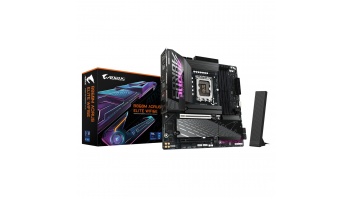 Gigabyte B860M AORUS ELITE WIFI6E | Processor family Intel | Processor socket LGA1851 | DDR5 | Supported hard disk drive interfaces SATA, M.2 | Number of SATA connectors 4