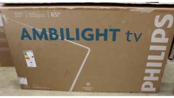 SALE OUT. Philips 65PUS8510/12 65" (164cm) QLED 4K Ambilight TV | Philips 65PUS8510/12 | 65 | Smart TV | TITAN OS | UHD | Black | REFURBISHED, SCRATCHES LEGS AND REMOVE CONTOL