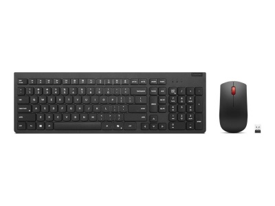 Lenovo Essential Wireless Combo Keyboard & Mouse Gen2 Black-US Euro | Lenovo