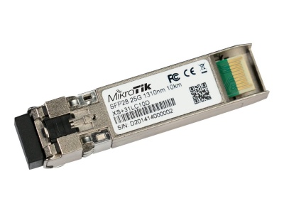 MikroTik SFP/SFP+/SFP28 module 1/10/25G SM 10km 1310nm | MikroTik
