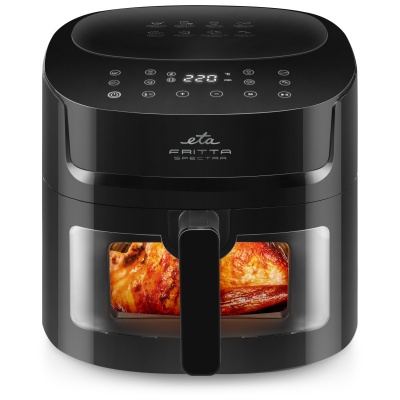ETA Hot Air Fryer | Fritta Spectra 616890000 | Power 1800 W | Capacity 7.2 L | Black