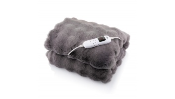 ETA Heating Blanket, 130 x 160 cm | Bubble 632590000 | Number of heating levels 3 | Number of persons 1 | Washable | Remote control | 120 W | Grey
